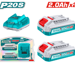 P20S 2Lİ 2.0 Ah TFBLI2001 AKÜ VE ŞARJ ALETİ SETİ