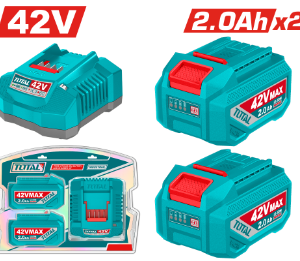 42V 2.0AH LI-ION AKÜ VE ŞARJ ALETİ SETİ