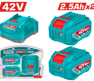 42V 2.5AH LI-ION AKÜ VE ŞARJ ALETİ SETİ
