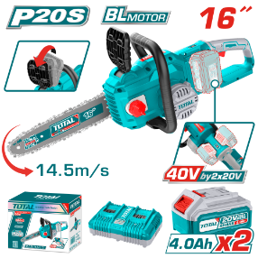 Lİ-ION AKÜLÜ 40V ZİNCİRLİ TESTERE