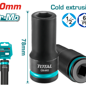 10 MM 1/2 ALTI KÖŞE DARBELİ DERİN LOKMA