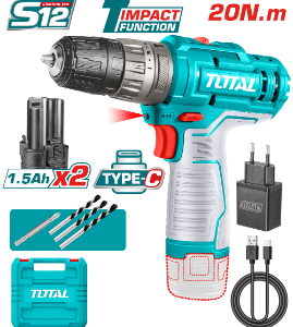LI-ION  12V AKÜLÜ DARBELİ VİDALAMA