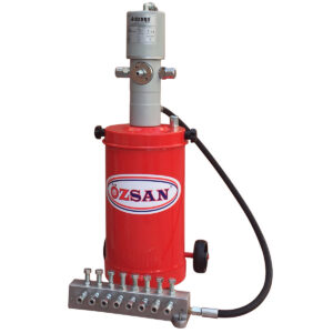 ÖZSAN 7005 D A-2 / 5 Kg Havalı Gres Pompası (Dağıtıcılı)